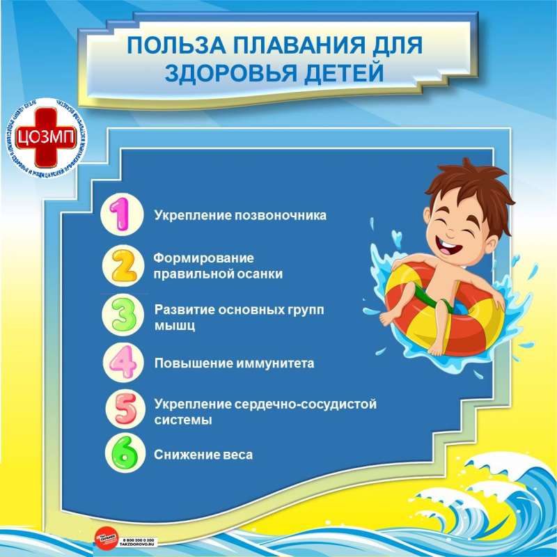 Польза плавания